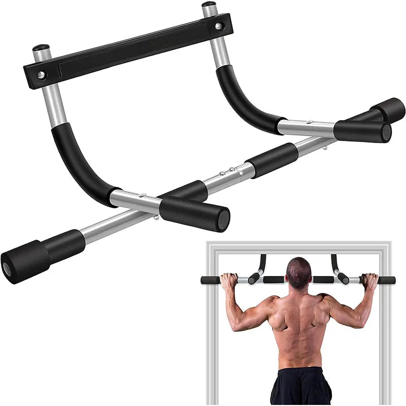 Adjustable Door Frame Chin-Up Bar for Home Gym and Fitness Training